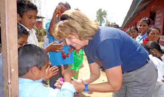 Jan Sprague from HANDS in Nepal