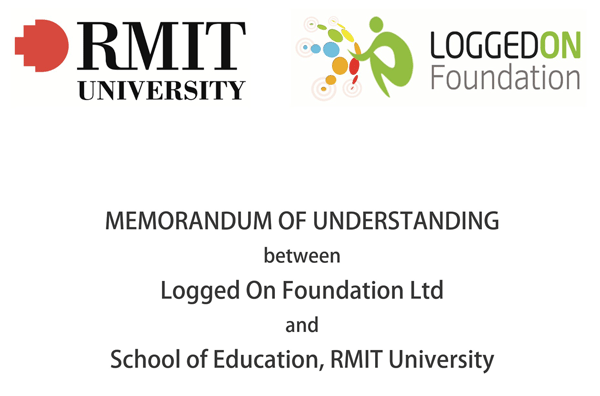 RMIT Logged On MOU Agreement