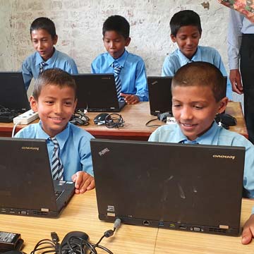 Computers for the Mangalodaya School
